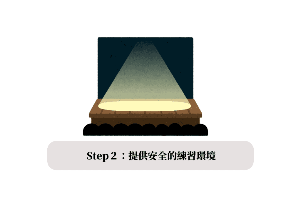 Step2：Staging 舞台- 提供安全的練習環境